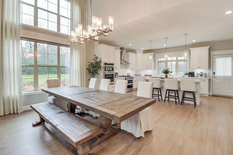 Dining Area | Dishware & Flatware | 1st Floor