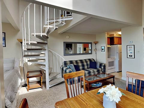 Living Area - Queen Sofa Sleeper