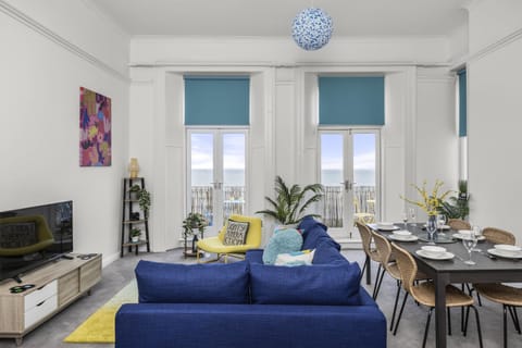 Room view capturing the apartment's bright and airy ambiance