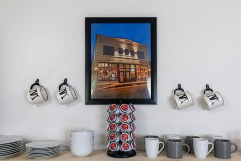 Coffee Bar Featuring local Crown Brew Coffee Shop