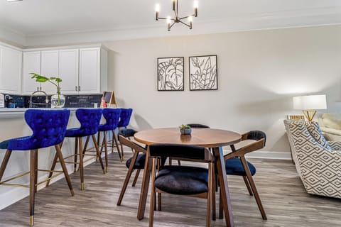 Dining Area and Kitchen with Breakfast Bar