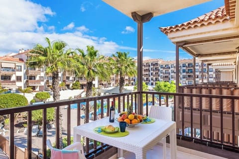 Terrace with Pool View & Seating Area
