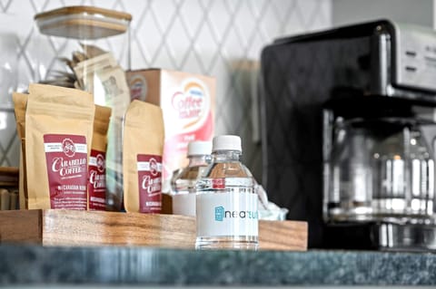 Coffee station with all the essentials