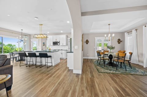 Open Kitchen and dining area