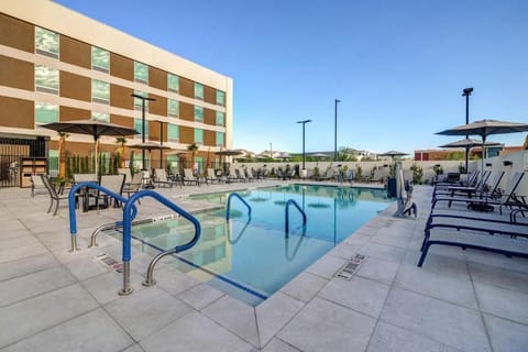 Dive into a refreshing swim, then lounge in the sun.