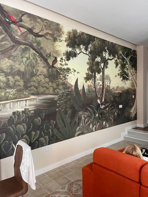 le décors panoramique du salon