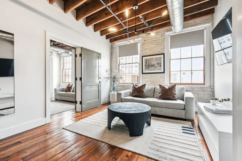 Your functional loft living space. Relax after exploring NOLA.