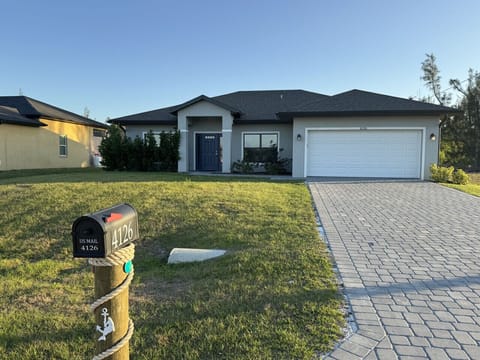 Front of House (2 Car Garage)