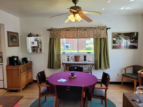 OVERALL: The cute dining room