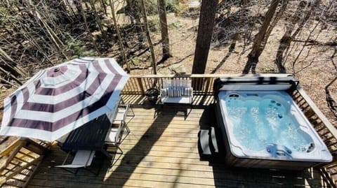 View from Juliet's balcony from 2nd floor bedroom 