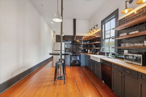 Fully-Stocked Kitchen (just past living room)