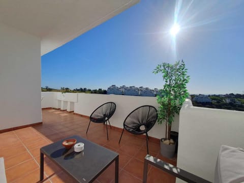 Terrace morning sunshine 