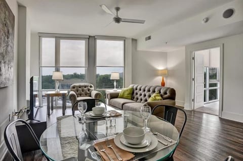 Buckhead Atlanta 1 Bedroom Living Room