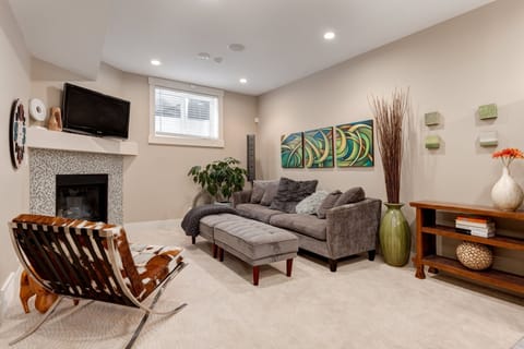 This is the lovely and bright living room