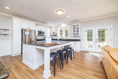 Spacious Fully Equipped Kitchen Area For Hosting