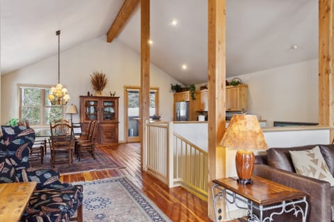 Living Room with Fireplace