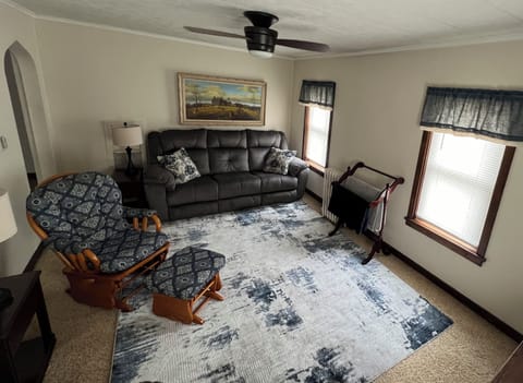 Reclining couch and lazy boy chair 