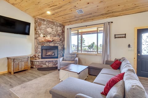 Heber City Vacation Rental | 3BR | 2BA | 4 Steps Required | 1,250 Sq Ft