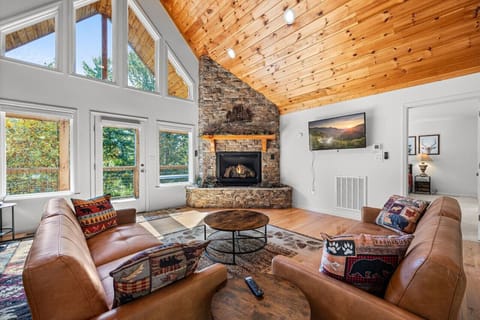 Living room with a great view