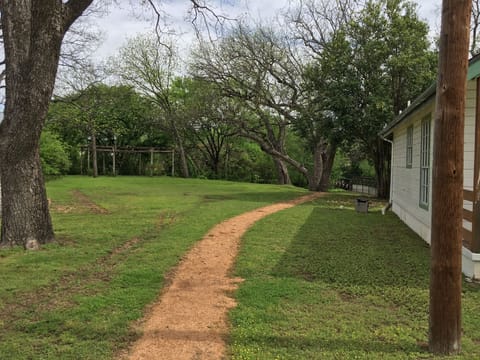 Path to the walking trail
