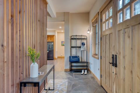 A functional space to hang your hats and belongings.