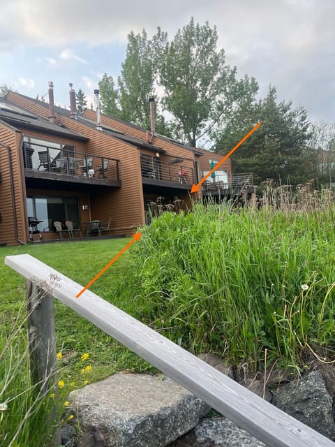 Arrows show your unit!