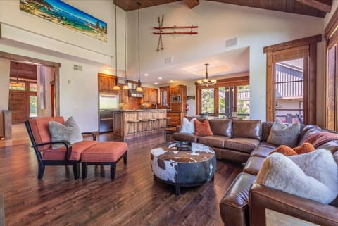 Living Room: Bright and inviting space with stylish furniture and scenic views for relaxation!