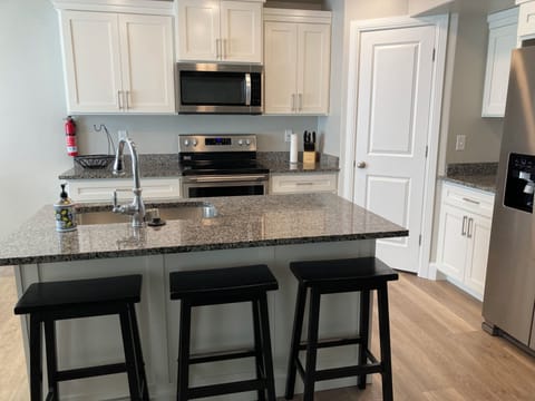 bar seating for three