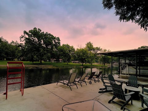 Lounge, fish, launch kayaks, and enjoy the lakeside firepit. Bring your boat!