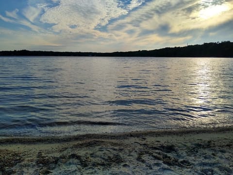 Veiw of the lake from our deeded beach access