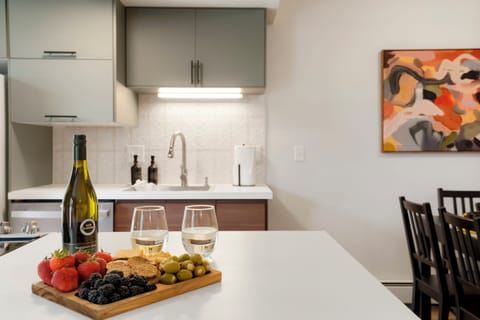 Kitchen and dining area.