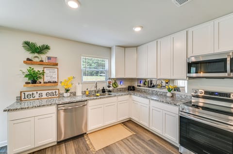 Kitchen | 1st Floor | Refrigerator | Keurig Coffee Maker