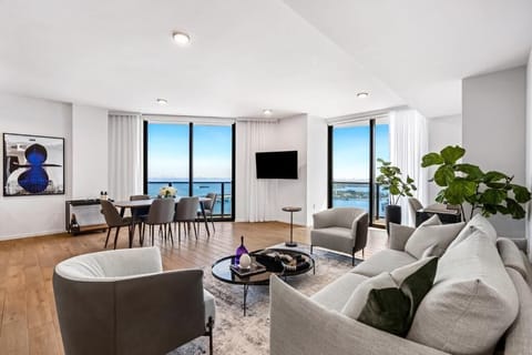 Entertain with ocean views and sunlit space to spread out.
