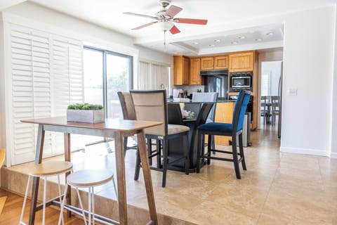 Plenty of seating options for dining!