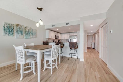 Dining Table and counter seating to enjoy family meals