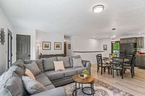 Living Room Open to Kitchen/Dining Area