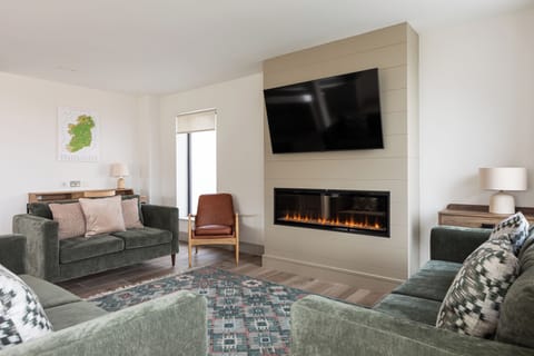 Living/sitting room in Leenan @Ballyliffin Beach Houses