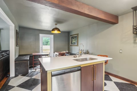 Another view of the kitchen brightened up for you!