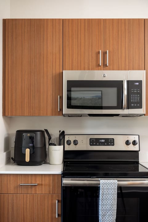 Air fryer and microwave for easy food prep!