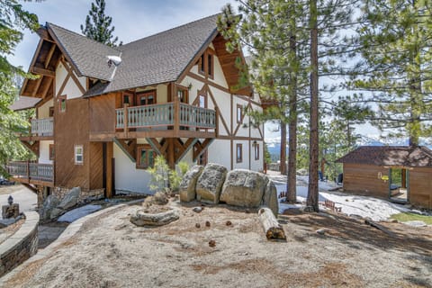 Chalet Exterior | Mountain/Lake Views | Grill | Decks