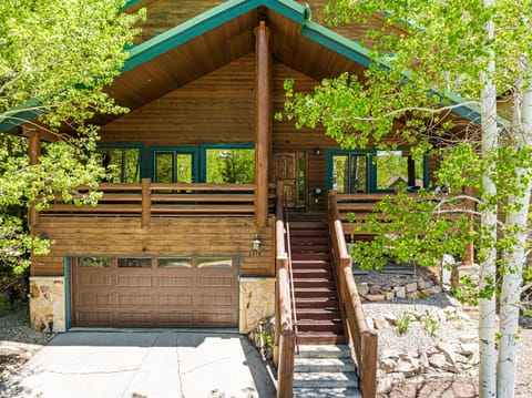 Single family home with a 2-car garage