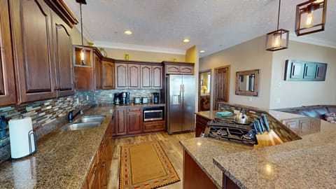 Floor, Flooring, Indoors, Kitchen, Refrigerator