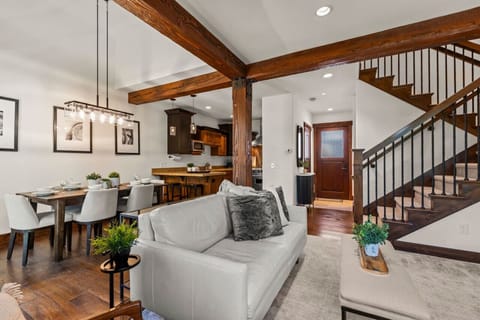 Open floor design with lots of space and lighting