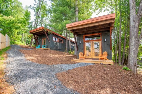 Come stay a mile from West Jefferson NC in one of our 7 Tiny cabins...