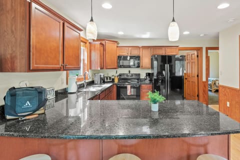 Ample counter space.