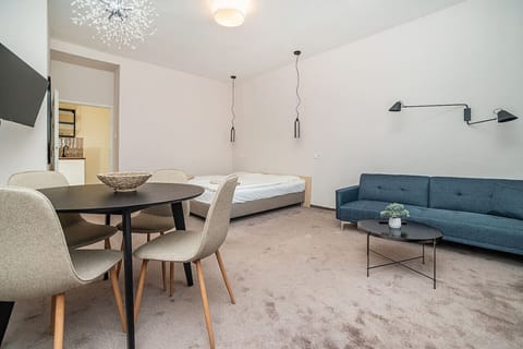 dining table and tv