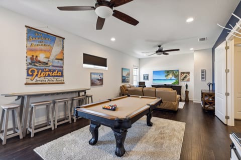 Game room full of fun activities