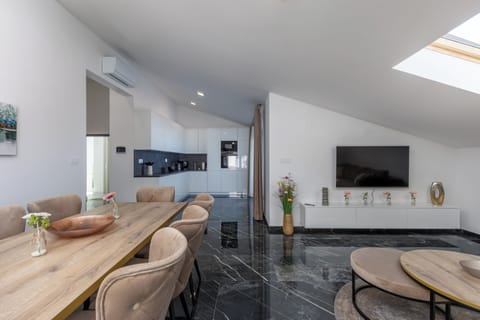 Living and dining room