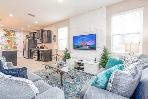 Comfortable furniture, delightful décor, and in-home entertainment!