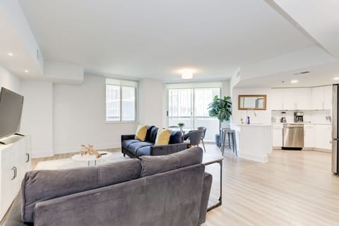 Open‑plan living space